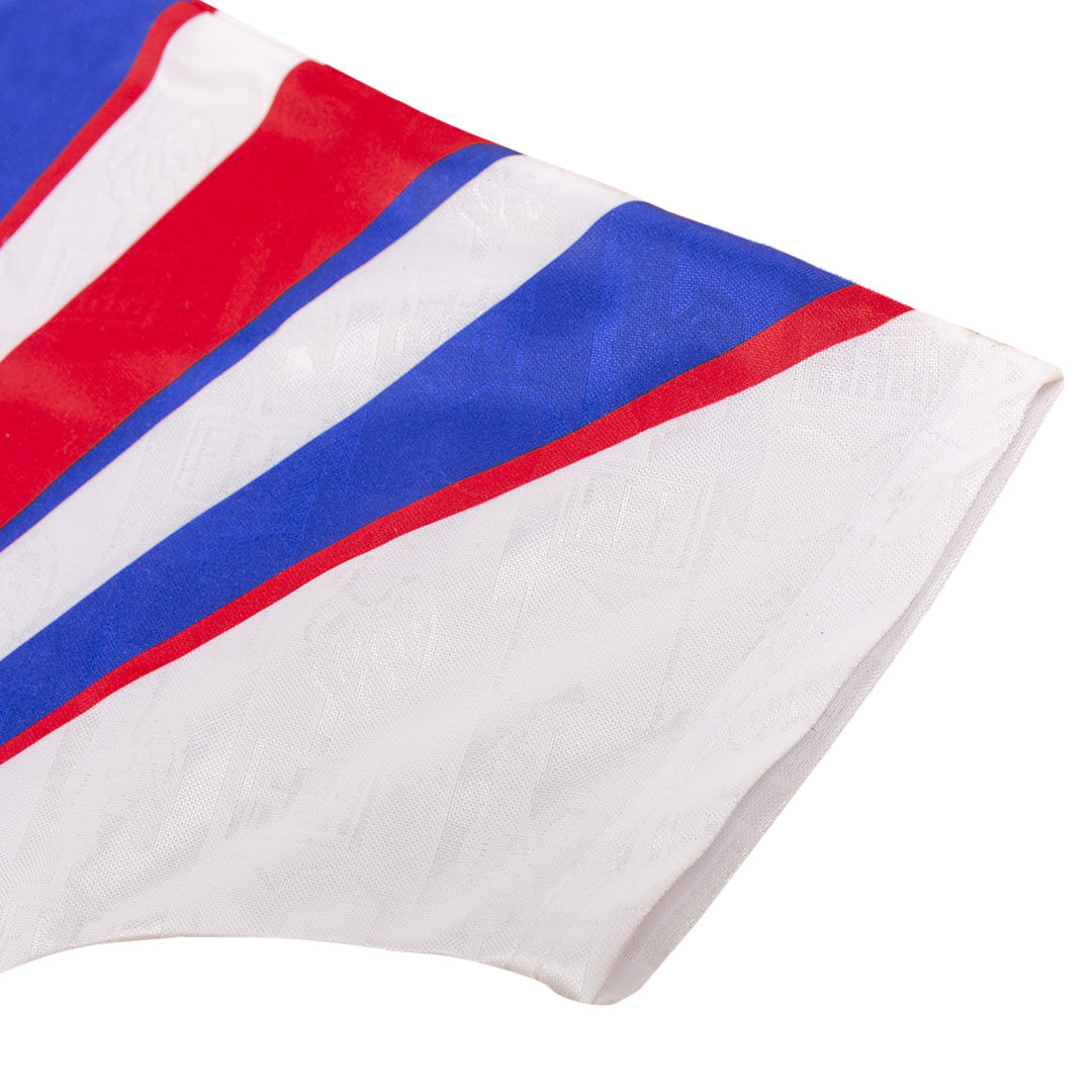 Maillot de football extérieur rétro de la France 1996