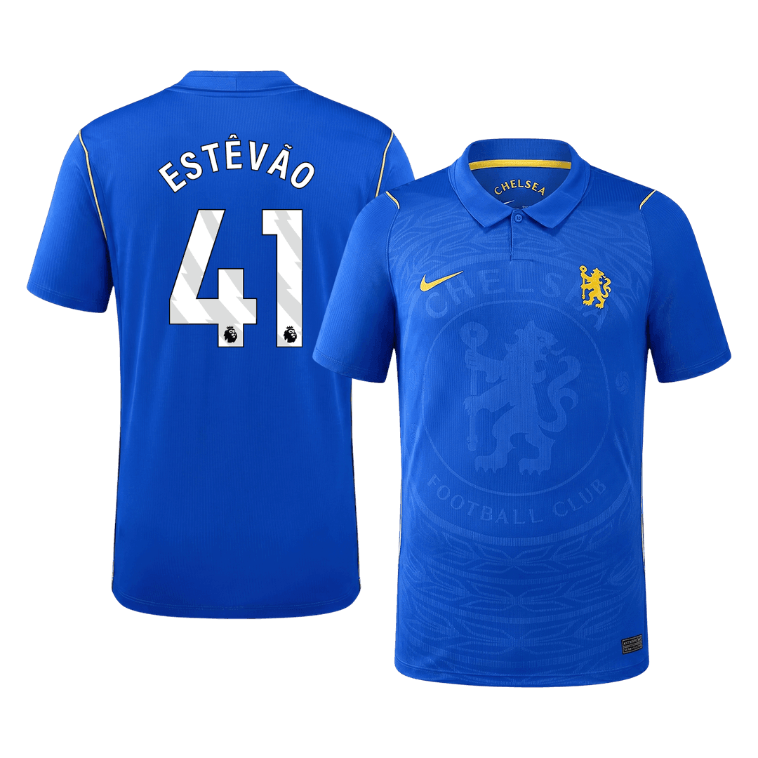 ESTÊVÃO #41 2026/27 Chelsea Home Soccer Jersey Blue