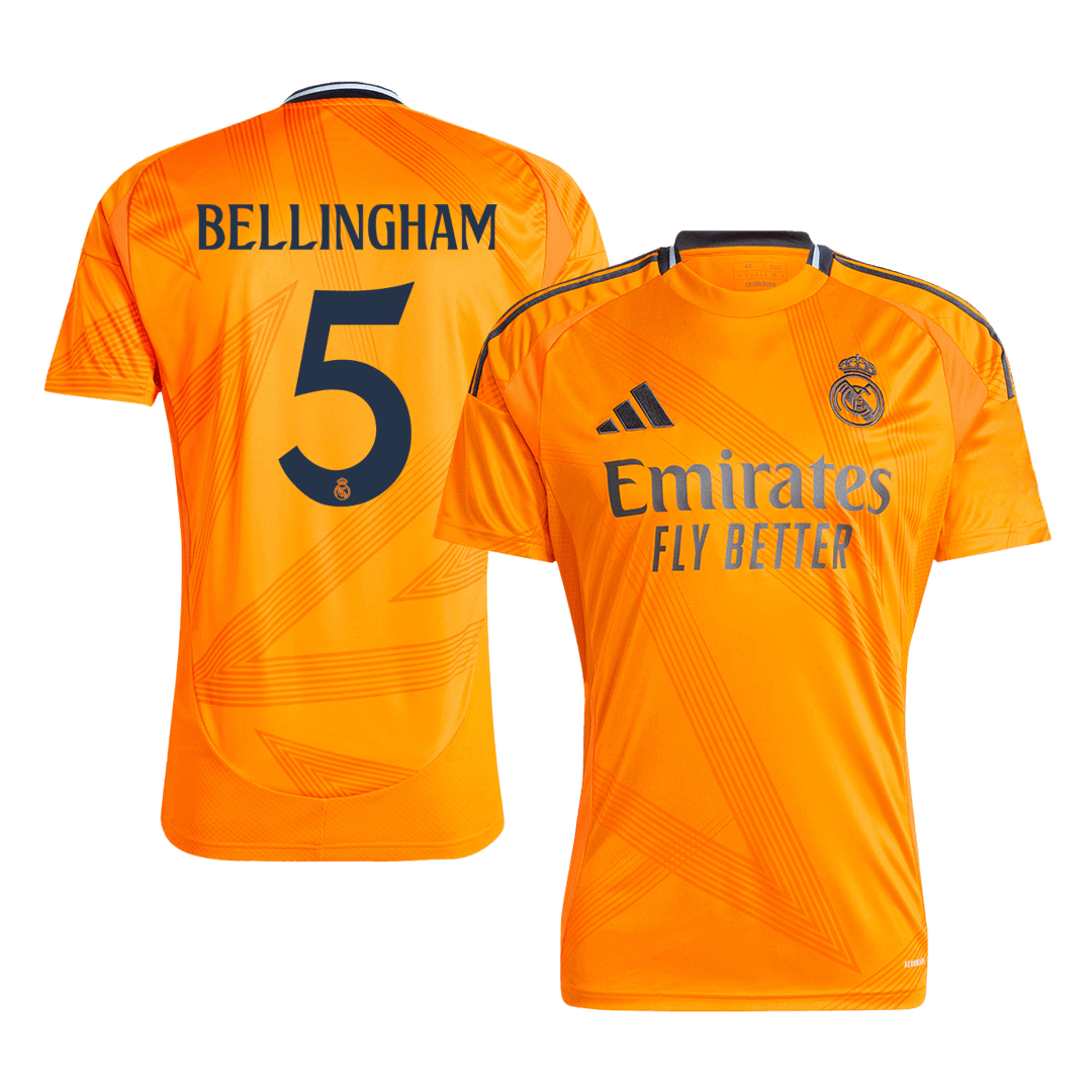 Real Madrid BELLINGHAM #5 Away Jersey