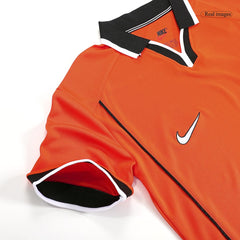 Retro Netherlands Home Soccer Jersey World Cup 1998 Orange