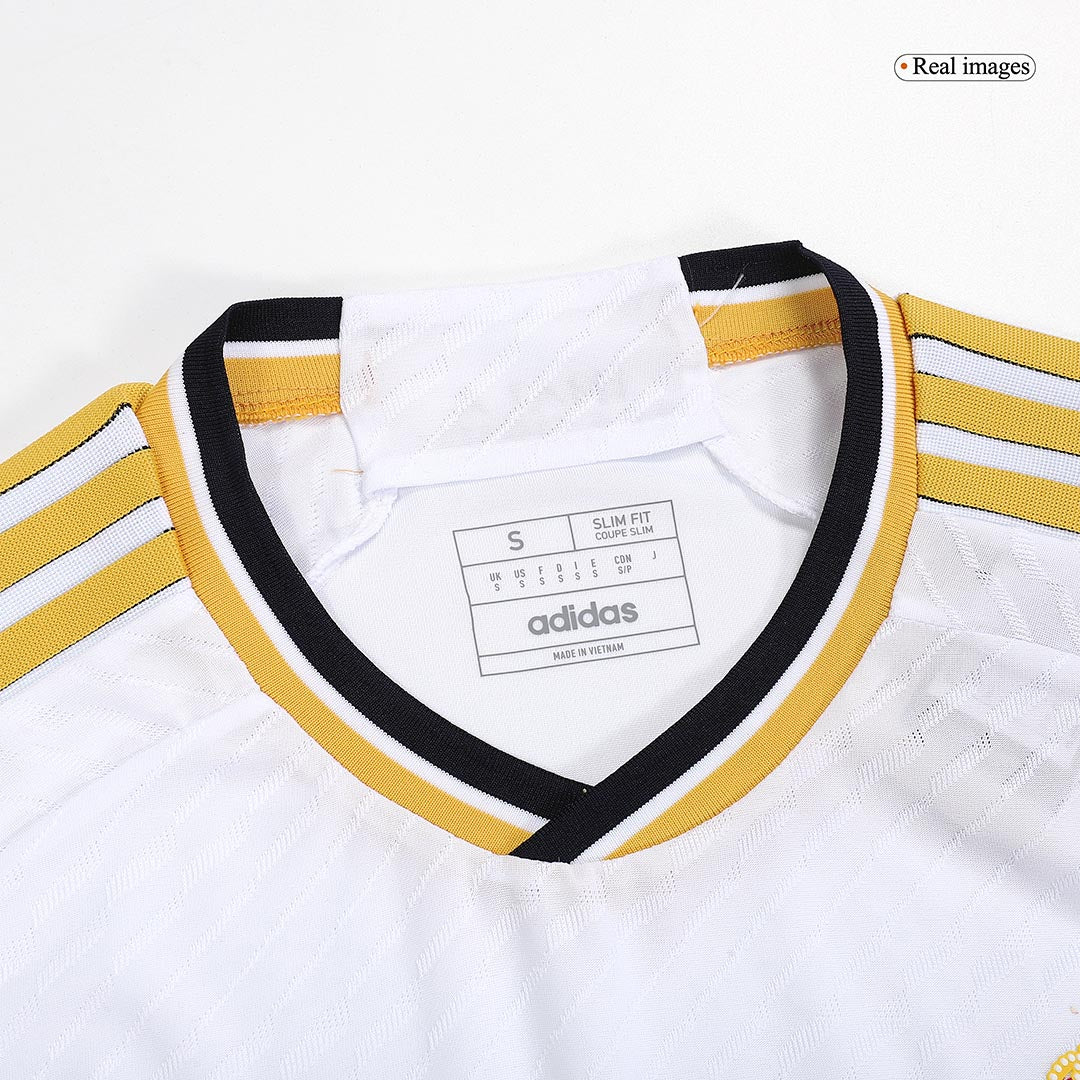 Maillot domicile authentique Real Madrid BELLINGHAM #5 2023/24 - Finale UCL