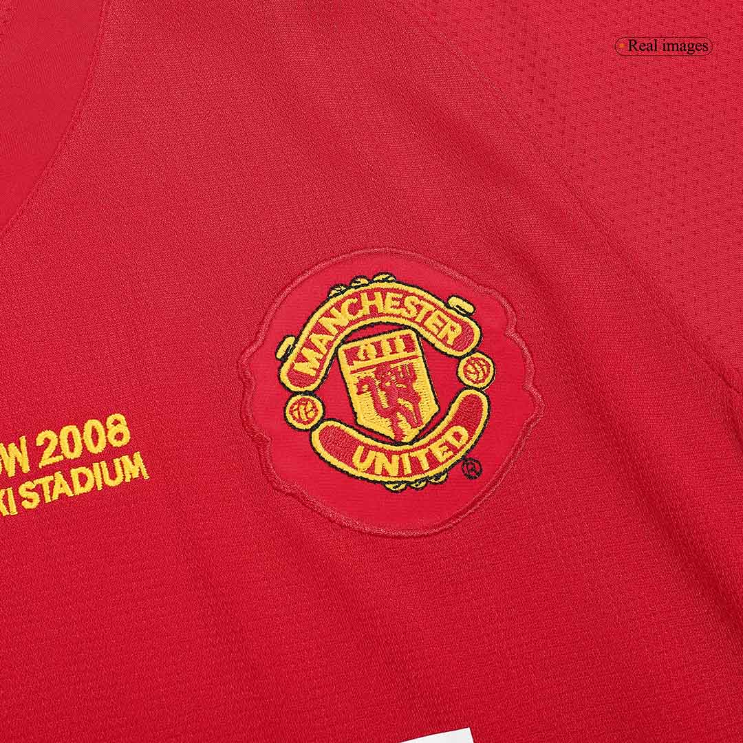 Manchester United Classic Soccer Jerseys Home 2007/08 - UCL Final