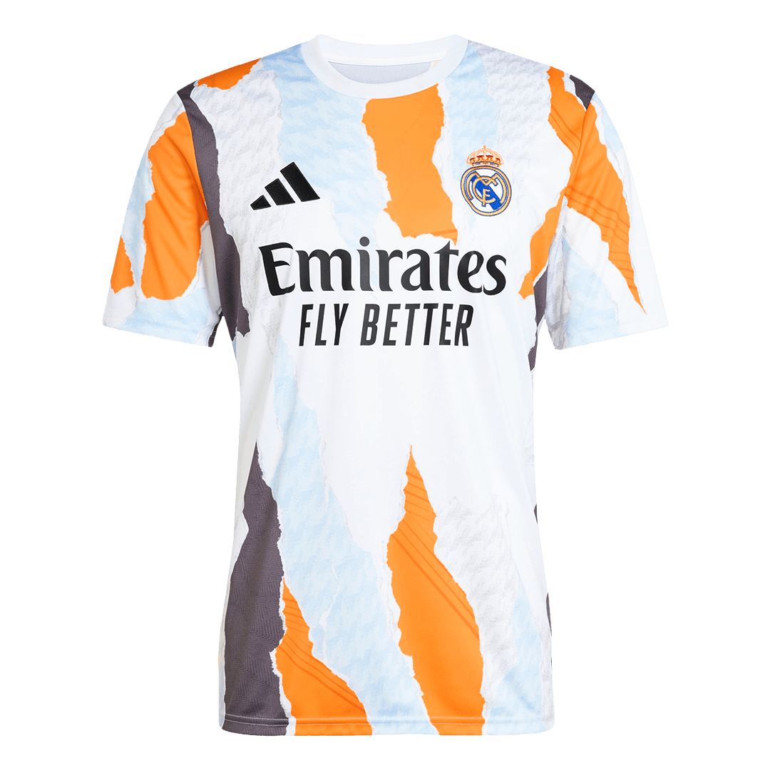 Real Madrid Pre-Match Training Soccer Jersey 2024/25 - White