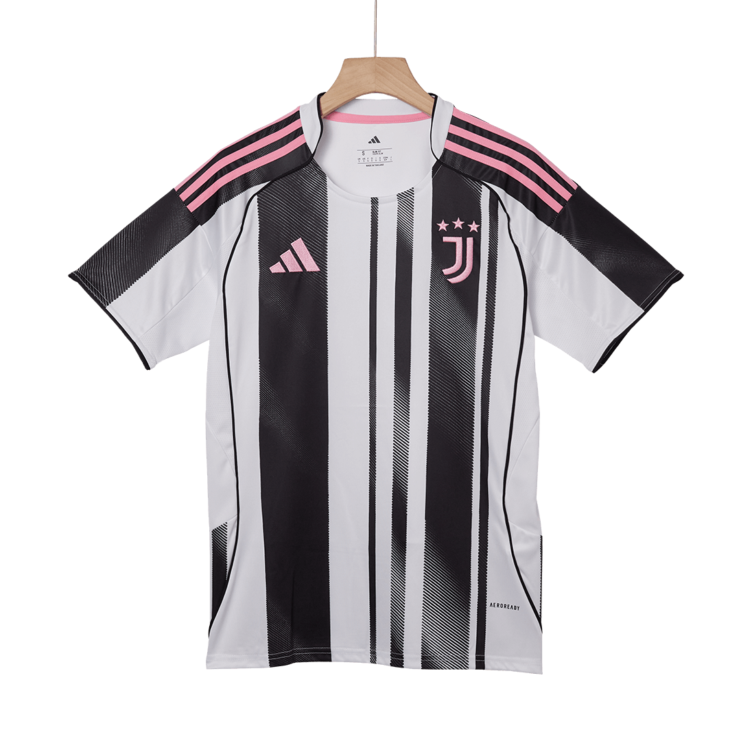 Juventus Home Soccer Jersey 2025/26 Black&White