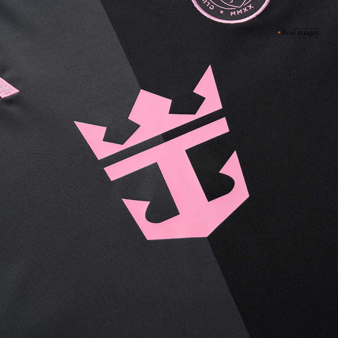 Maillot de football extérieur Inter Miami CF 2025 pour enfant (maillot + short)