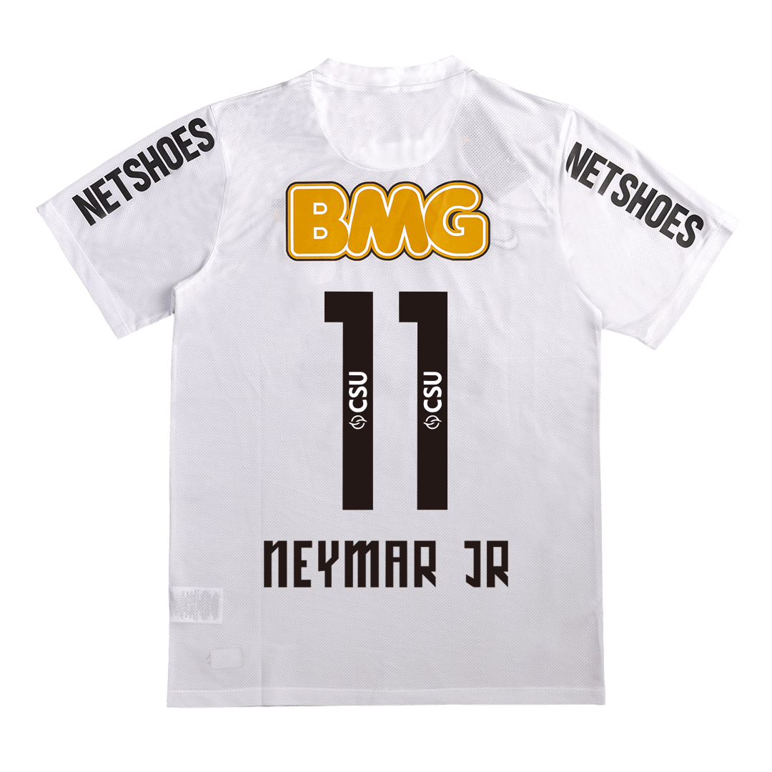 Maillot de football rétro Santos FC NEYMAR JR #11 Domicile 2012