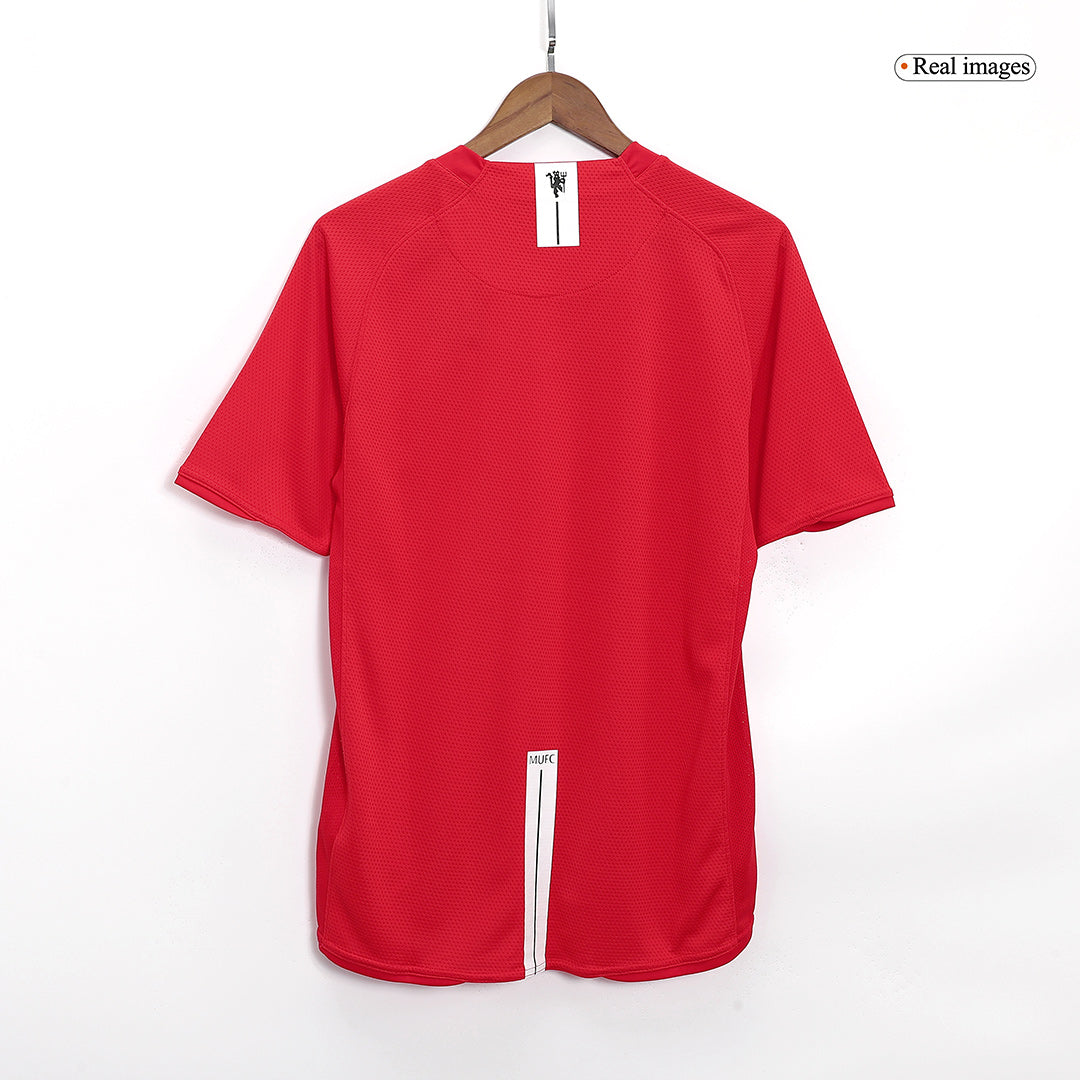 Manchester United Classic Soccer Jerseys Home 2007/08 - UCL Final