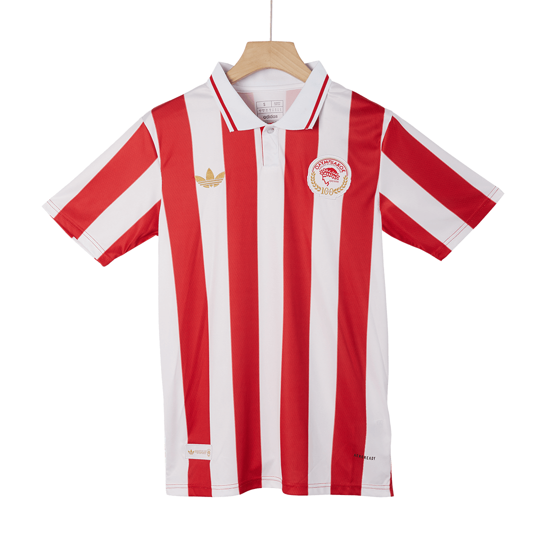 Olympiakos Fußballtrikot zum 100. Jubiläum 2024/25