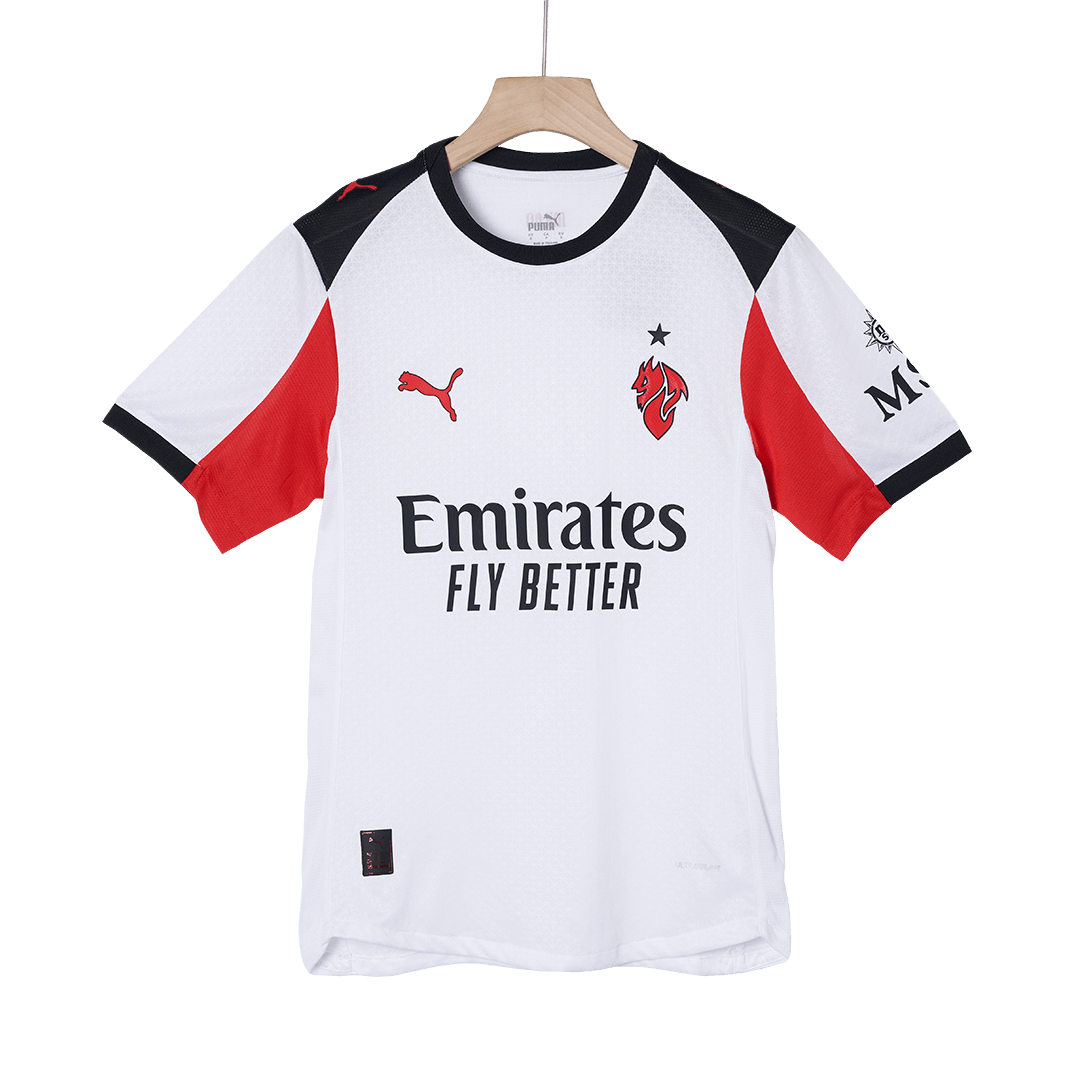 FOFANA #19 Authentic AC Milan Away Soccer Jersey 2025/26 White