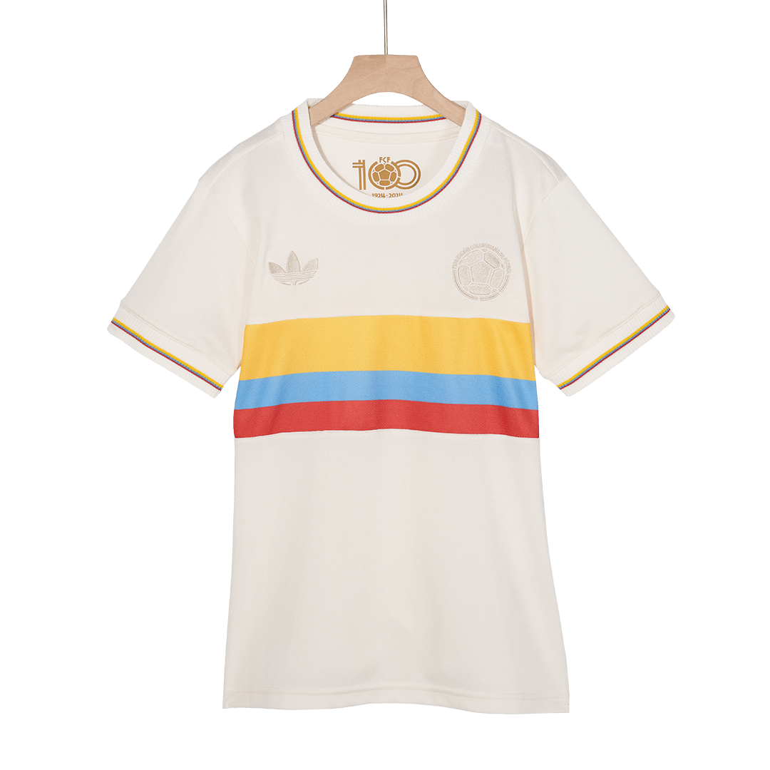 Maillot de football féminin de la Colombie 2024 - 100e anniversaire