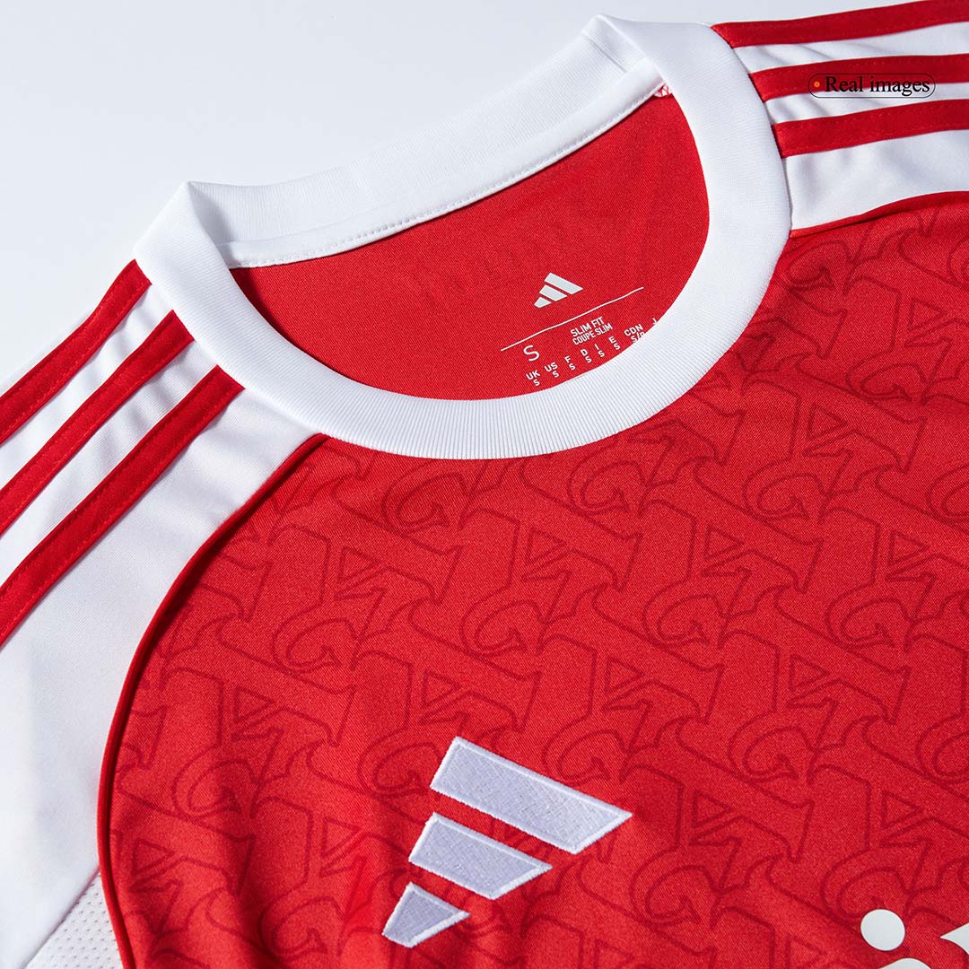 Arsenal Home Soccer Jersey 2025/26 Red