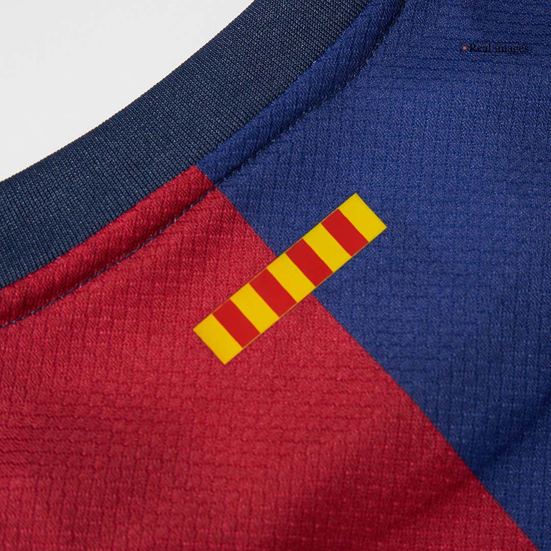 Maillot de football domicile Barcelone 2024/25 pour enfant (maillot + short) - COLDPLAY