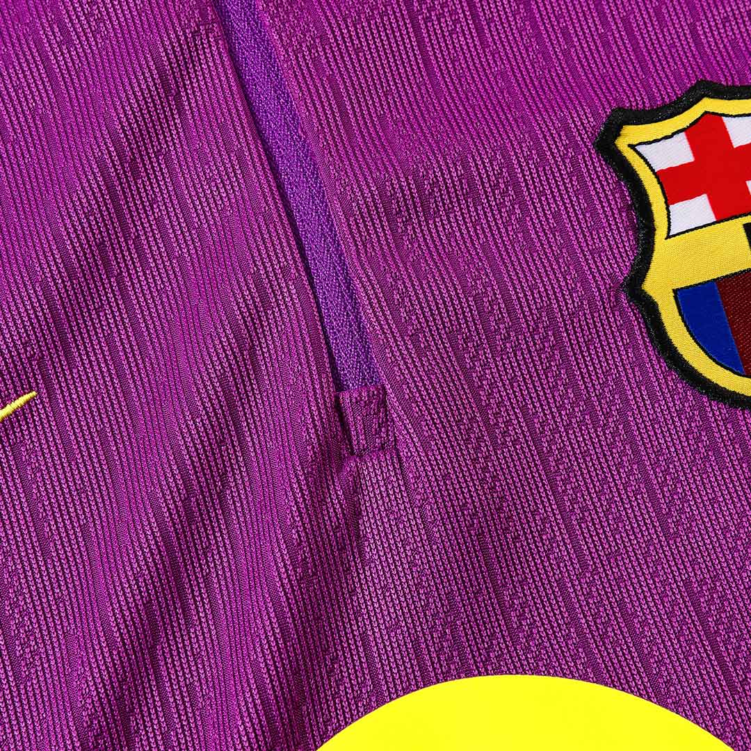 Barcelona Zipper Sweatshirt Kit(Top+Pants) 25/26 Purple