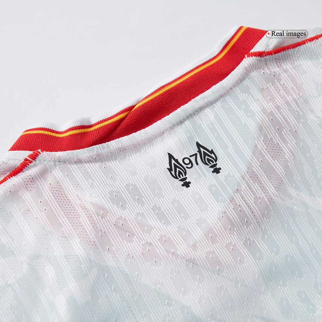 Liverpool M.SALAH #11 Third Away Soccer Jersey Authentic 2024/25