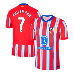 Atletico Madrid GRIEZMANN #7 Home Soccer Jersey Authentic 2024/25