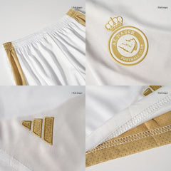 Al Nassr Third Away Soccer Jersey Kit 2024/25 Kids(Jersey+Shorts)