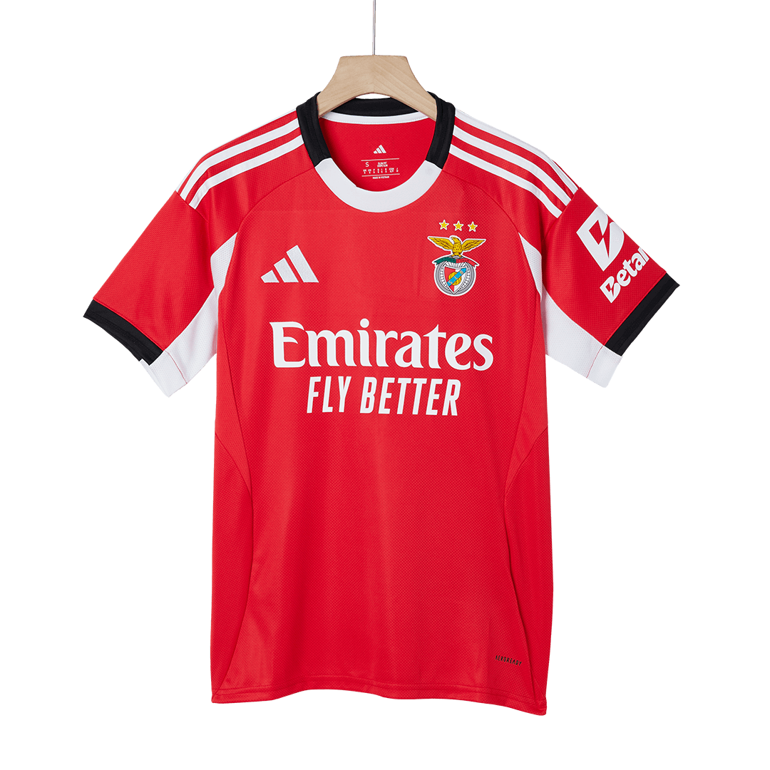 Benfica Home Soccer Jersey 2025/26 Red