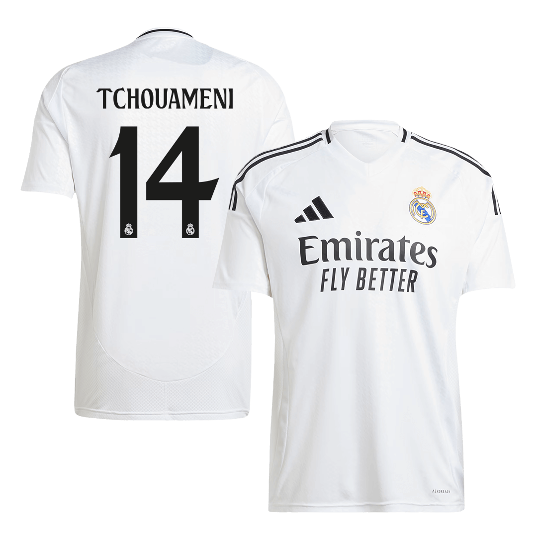 Real Madrid TCHOUAMENI #14 Home Jersey