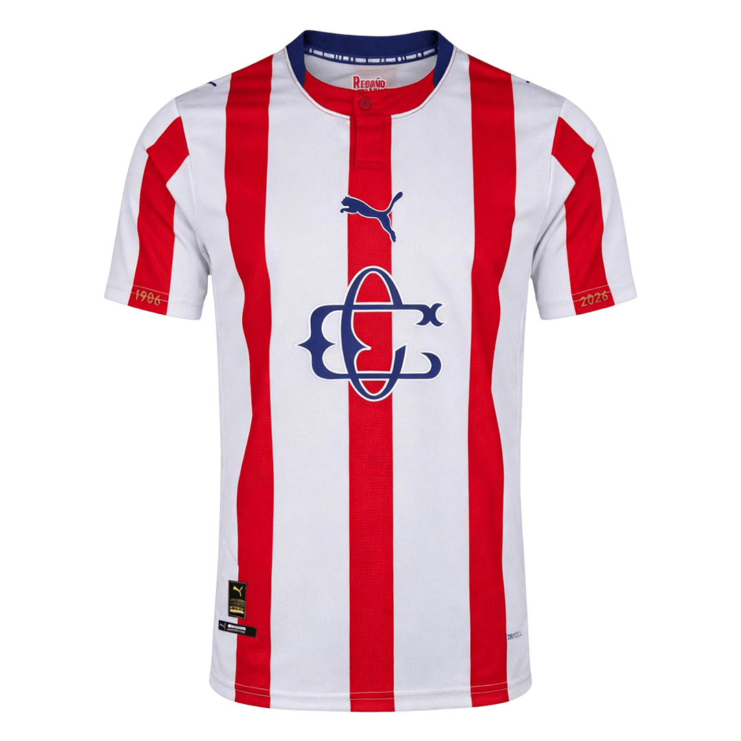 Chivas 120th Anniversary Soccer Jersey 2026 Red&White