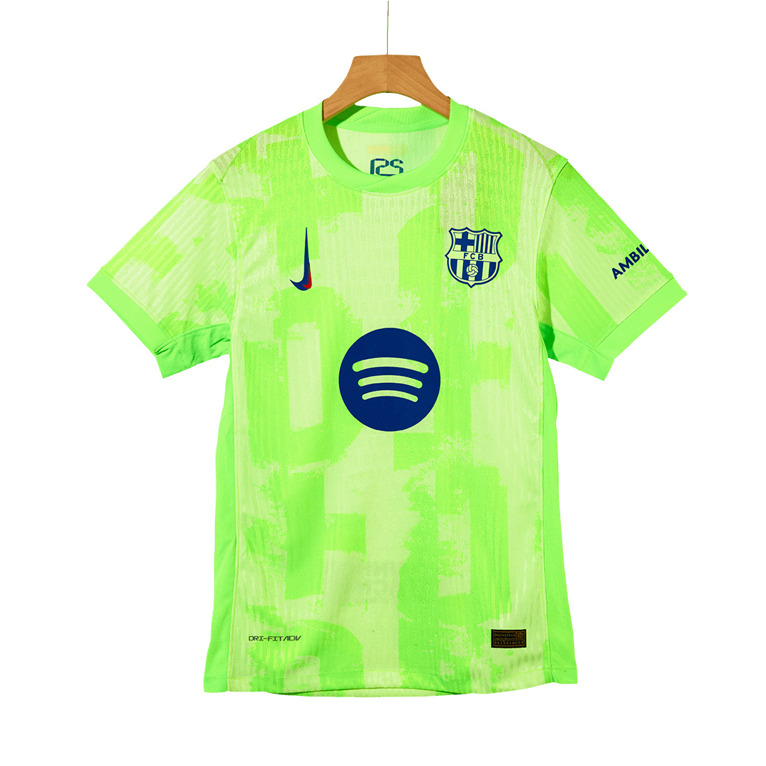 Barcelona Third Away Soccer Jersey Authentic 2024/25-（Spotify Logo Without Text）