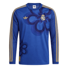 Real Madrid CNY Long Sleeve Soccer Jersey 25/26 Blue