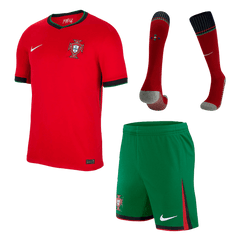 Portugal Heimtrikot-Set EURO 2024 (Trikot + Shorts + Socken)