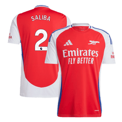 Arsenal SALIBA #2 Home Jersey