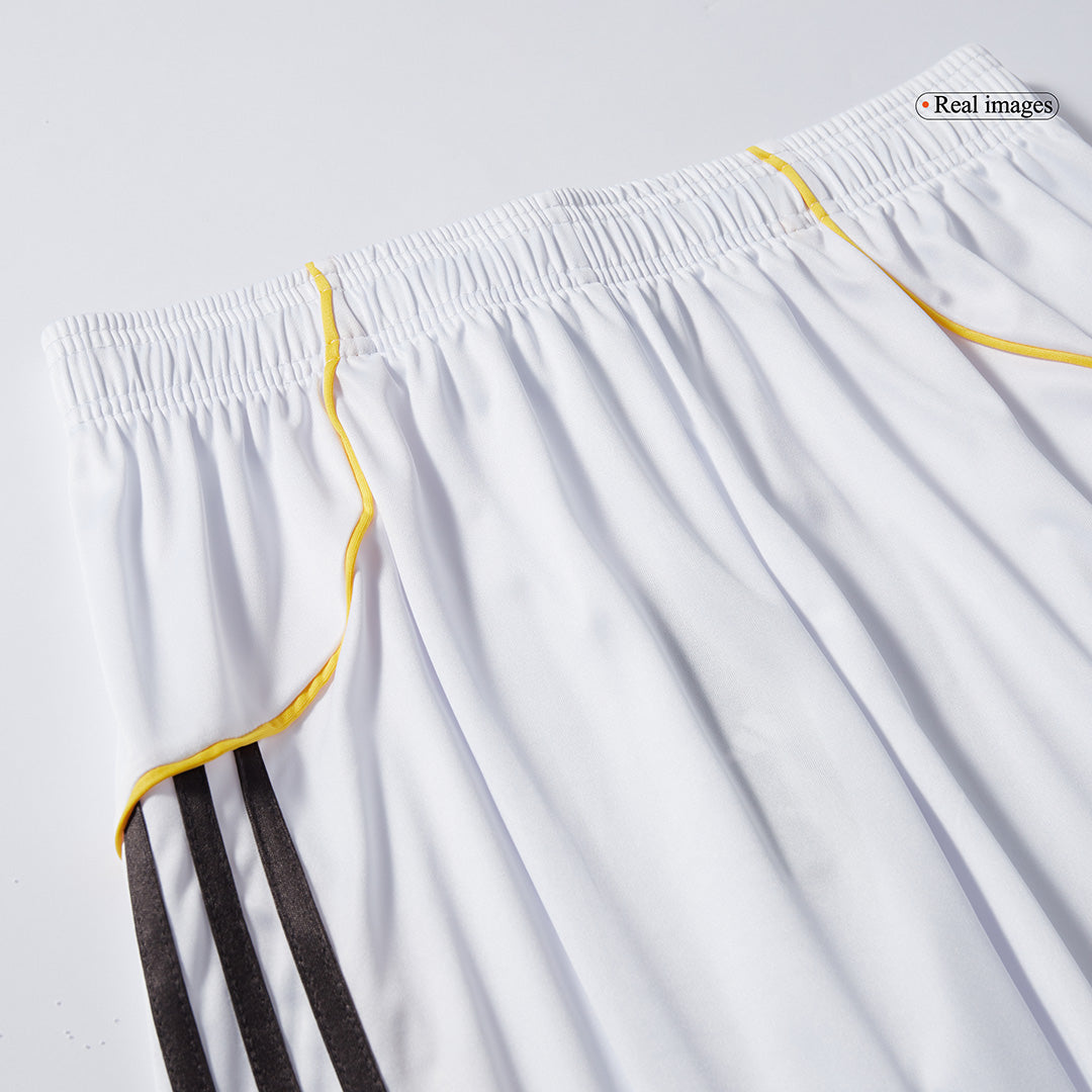 Real Madrid Home Soccer Jersey Kit(Jersey+Shorts) 2025/26 White