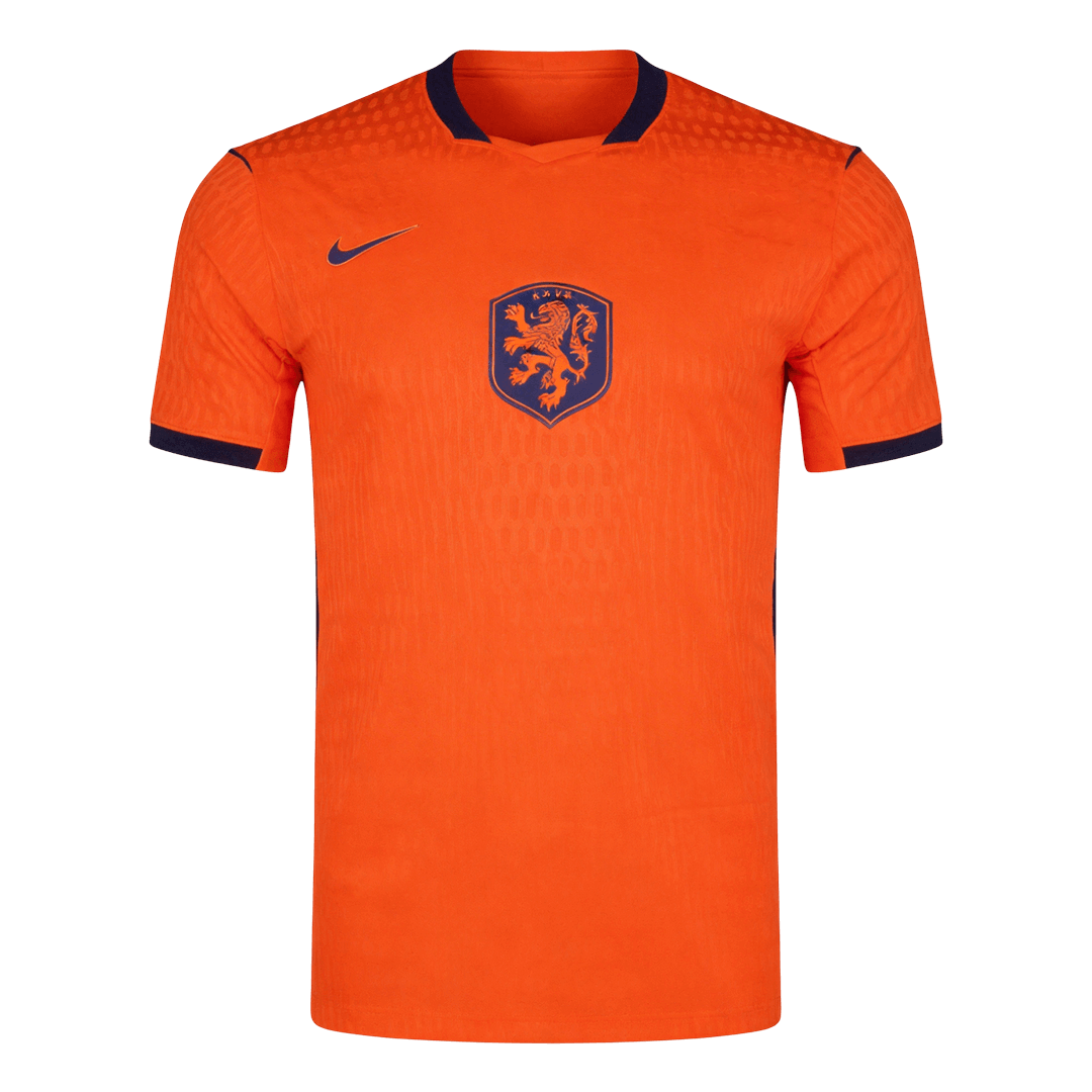 Player Version Netherlands Home Soccer Jersey World Cup 2026 Orange