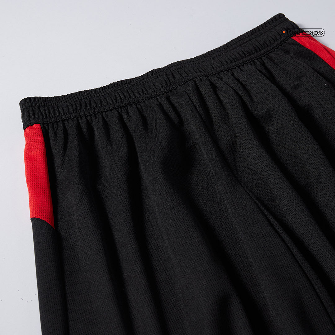 AC Milan Home Soccer Jersey Kit(Jersey+Shorts) 2025/26 Red&Black