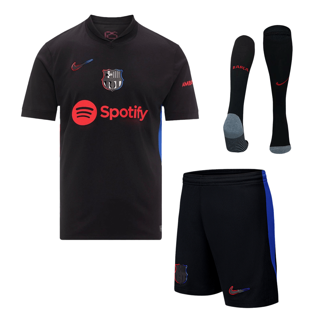 Maillot extérieur Barcelone 2024/25 (maillot, short, chaussettes)
