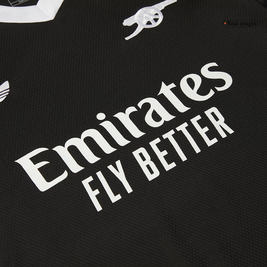 Arsenal Third Away Goalkeeper Soccer Jersey 2024/25 - Black