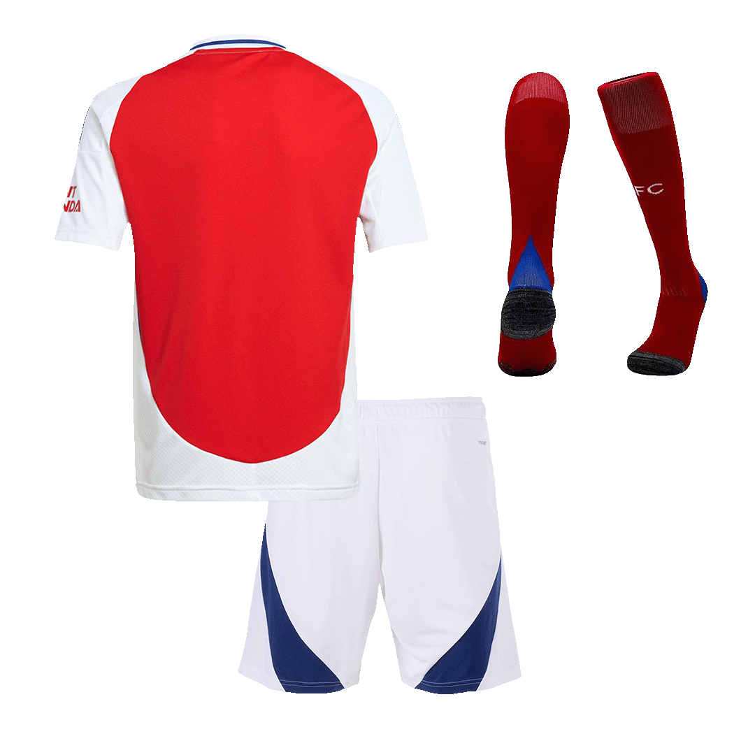 Maillot domicile Arsenal 2024/25 pour enfant (maillot, short, chaussettes)