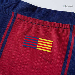 LAMINE YAMAL #10 Kopa Trophy Edition Authentic Barcelona Home Soccer Jersey 2025/26 Red&Blue