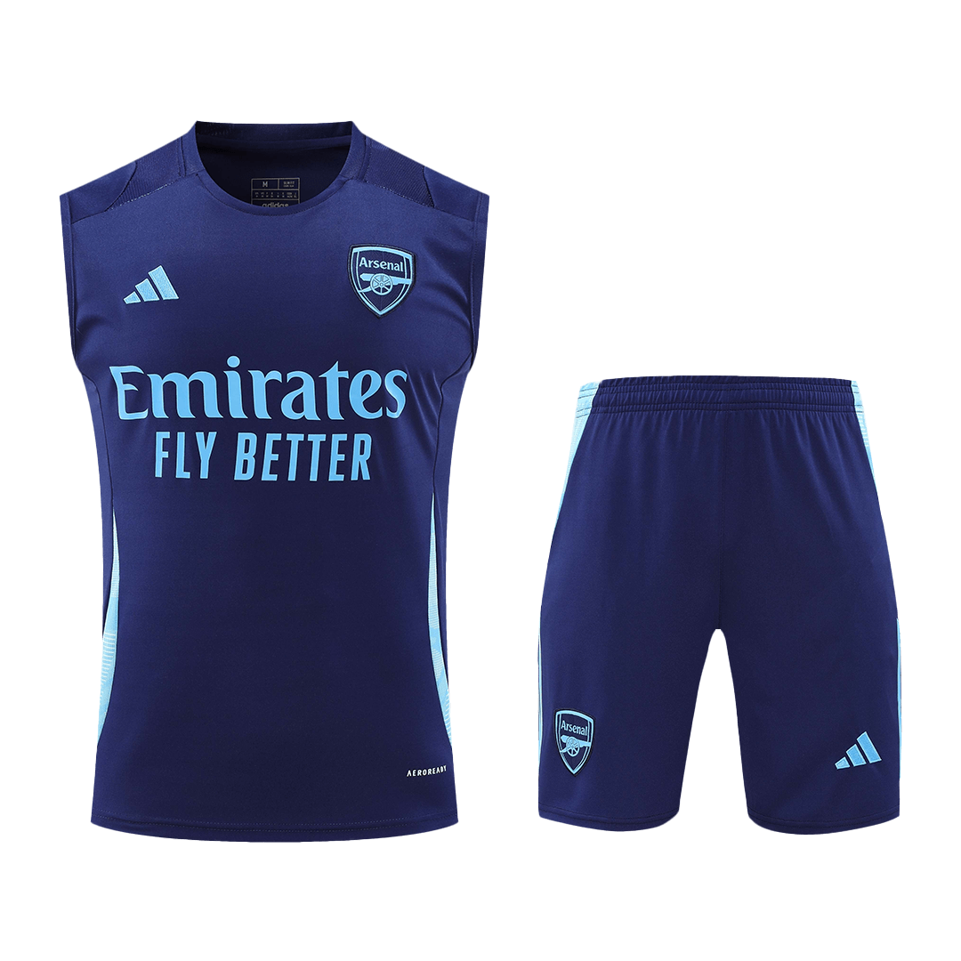 Arsenal Pre-Match Soccer Jersey Kit 2024/25 (Jersey+Shorts)