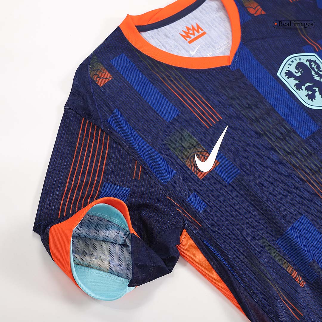 Maillot extérieur authentique des Pays-Bas EURO 2024