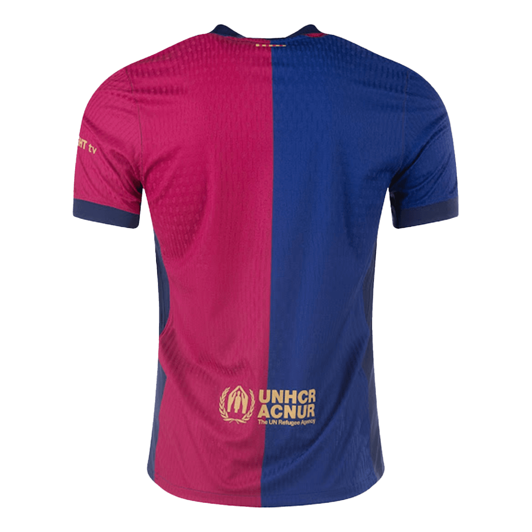 Barcelona Home Soccer Jersey Authentic 2024/25- 125th Anniversary