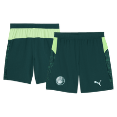 Manchester City Fourth Soccer Shorts 25/26 Green