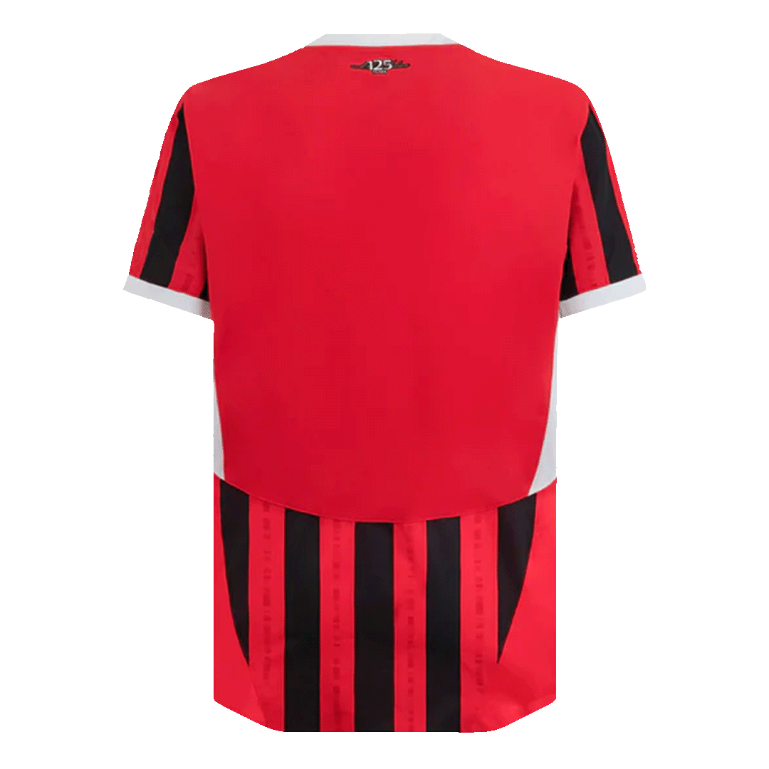 Maillot domicile authentique de l'AC Milan 2024/25