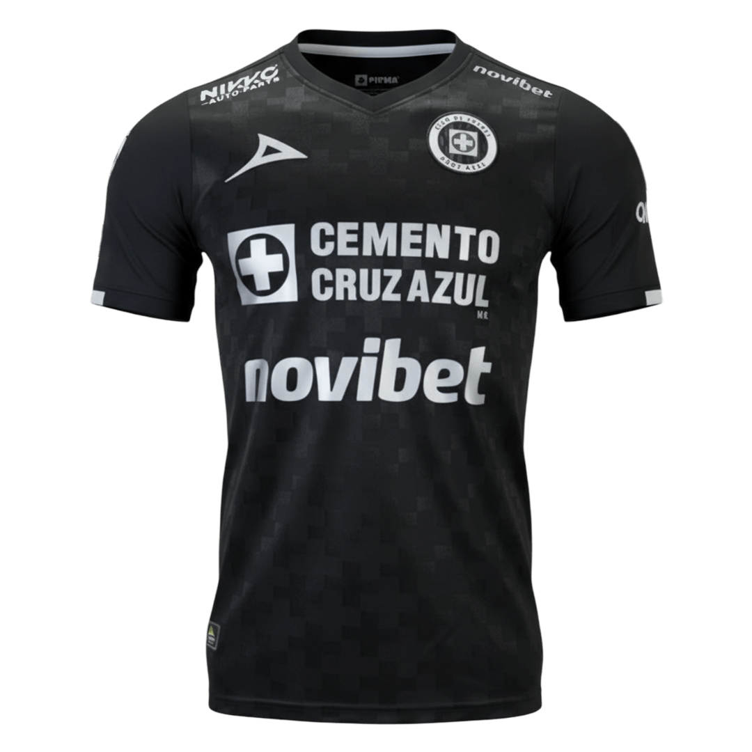 Player Version Cruz Azul Third Soccer Jersey 25/26 Black