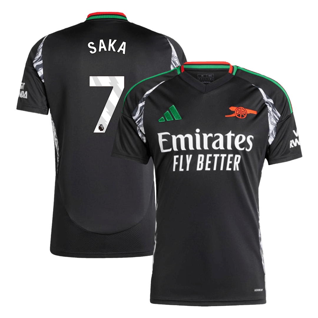 Arsenal SAKA #7 Away Soccer Jersey 2024/25