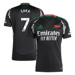Arsenal SAKA #7 Away Soccer Jersey 2024/25