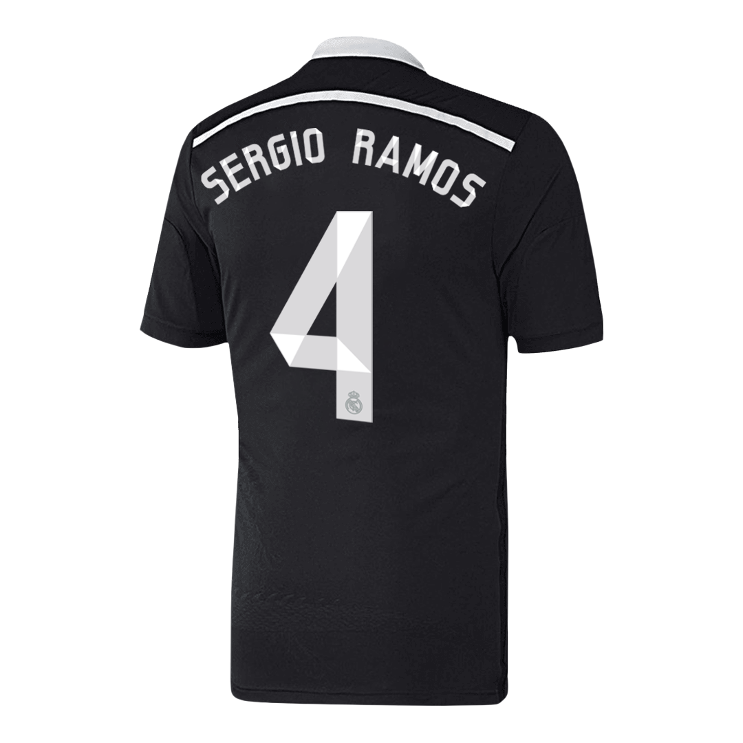Real Madrid SERGIO RAMOS #4 Drittes Auswärtstrikot Retro 2014/15