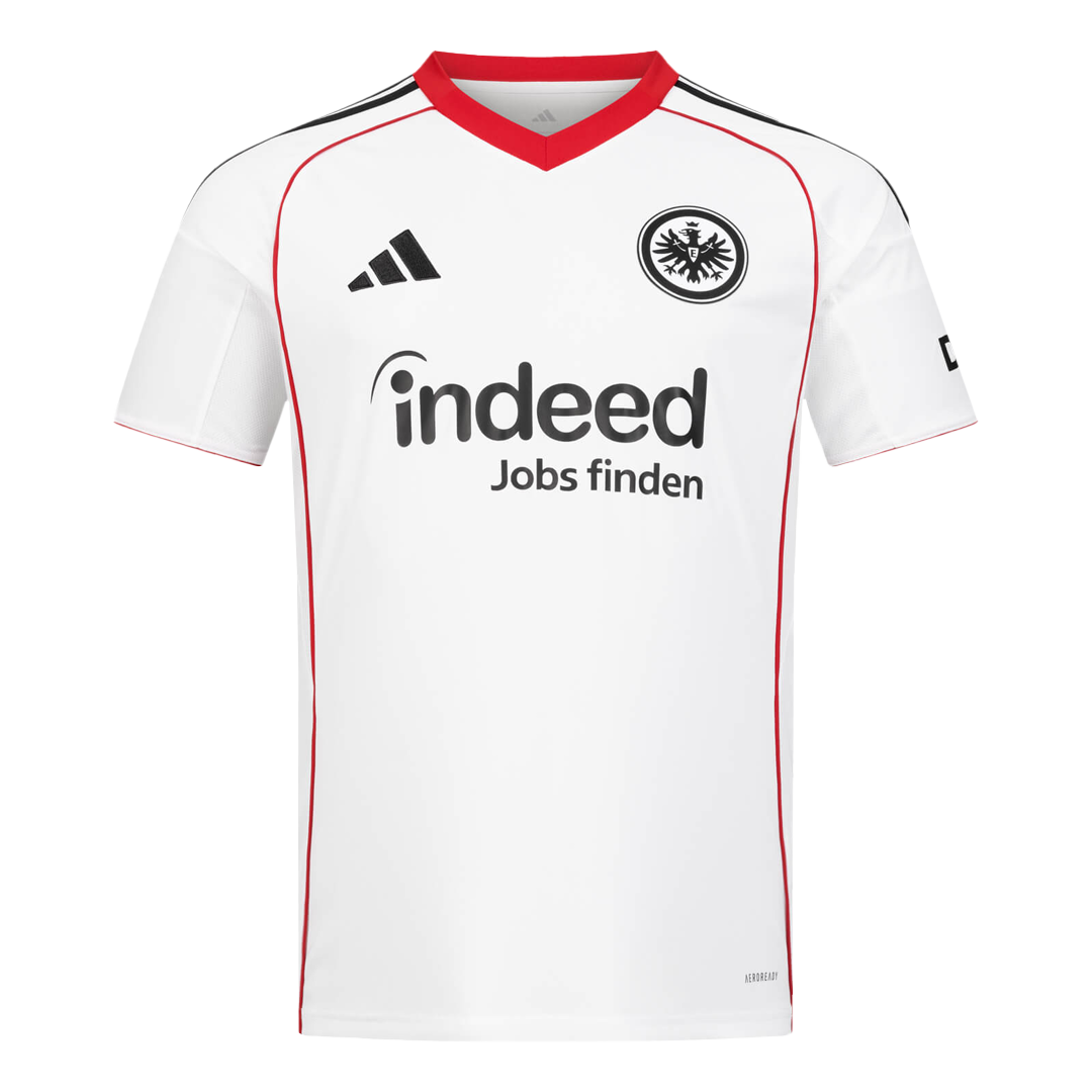 Eintracht Frankfurt Away Soccer Jersey 25/26 White