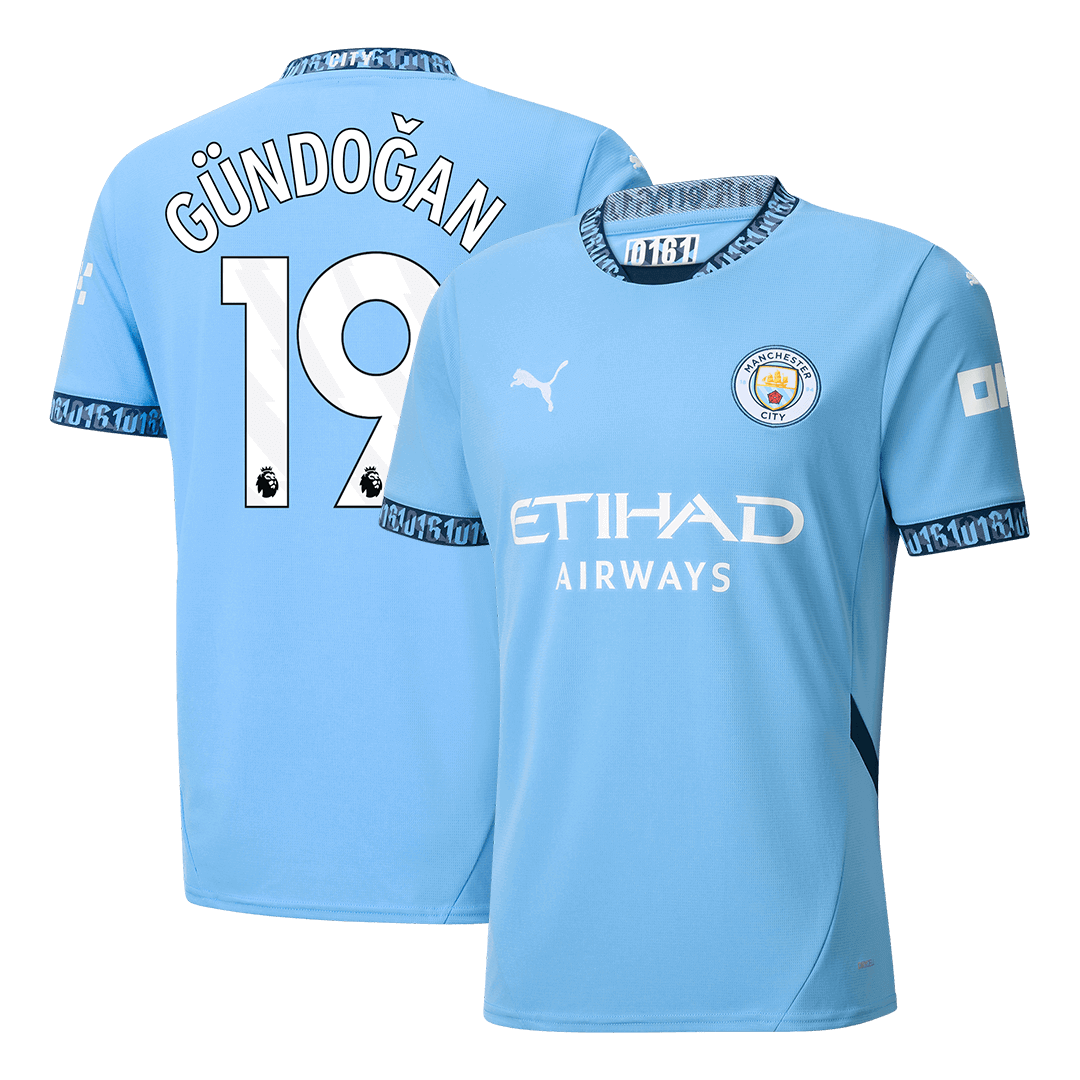 Manchester City GÜNDOĞAN #19 Home Jersey