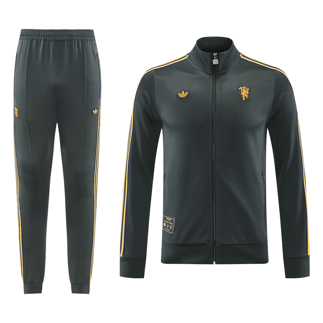 25/26 Manchester United Training Jacket Kit(Jacket+Pants) Black