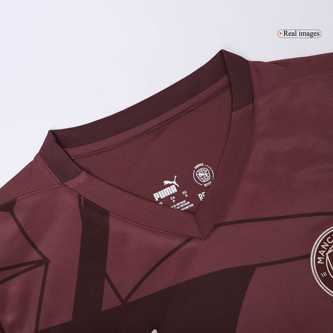 Maillot extérieur Manchester City HAALAND #9 3e édition 2024/25 - Édition UCL
