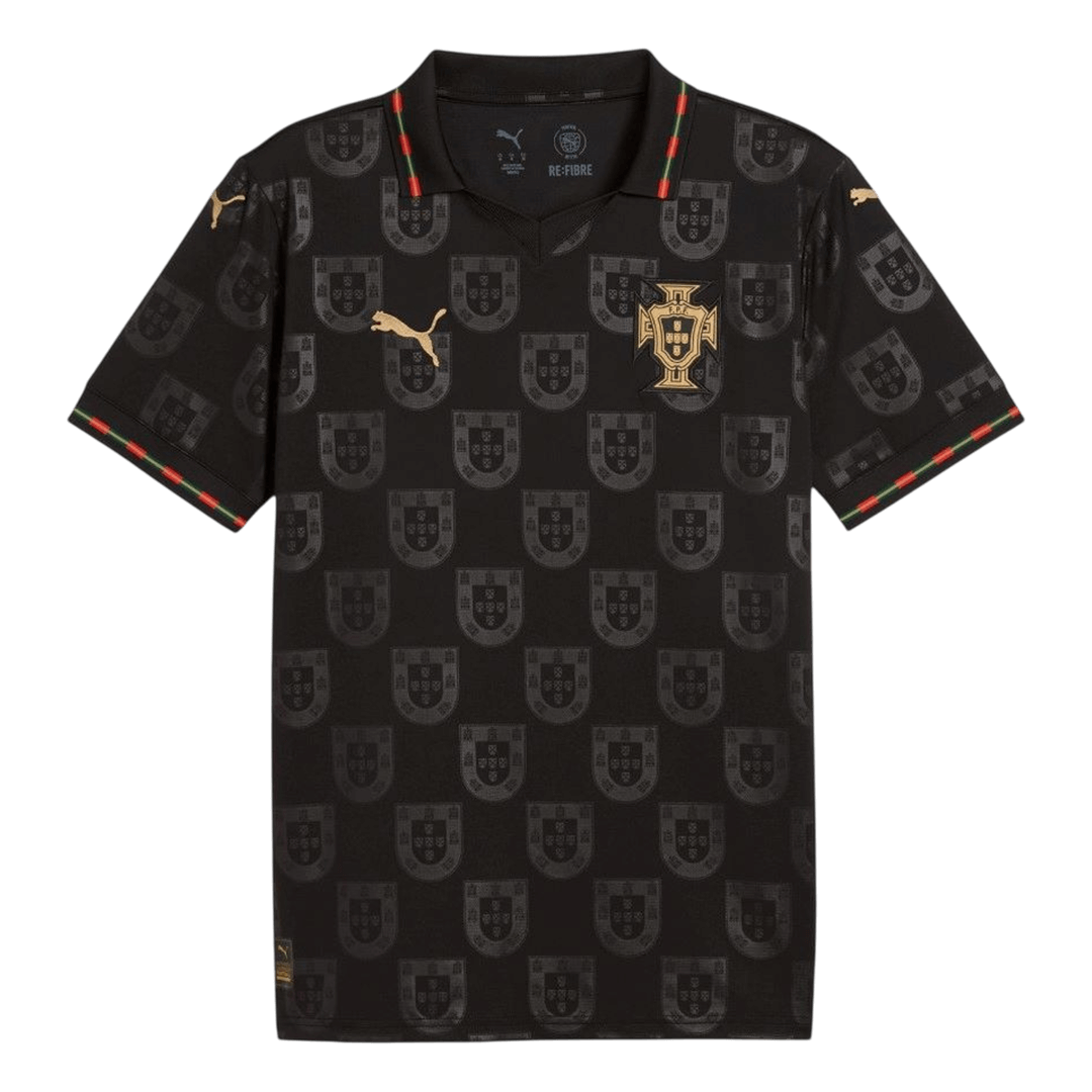 Portugal Concept Special Soccer Jersey World Cup 2026 Black