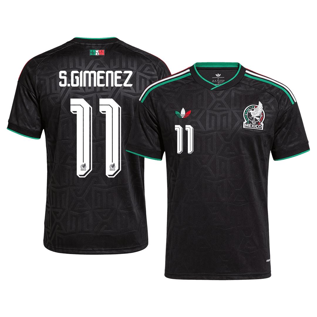 S.GIMENEZ #11 Mexico Third Soccer Jersey World Cup 2026 Black