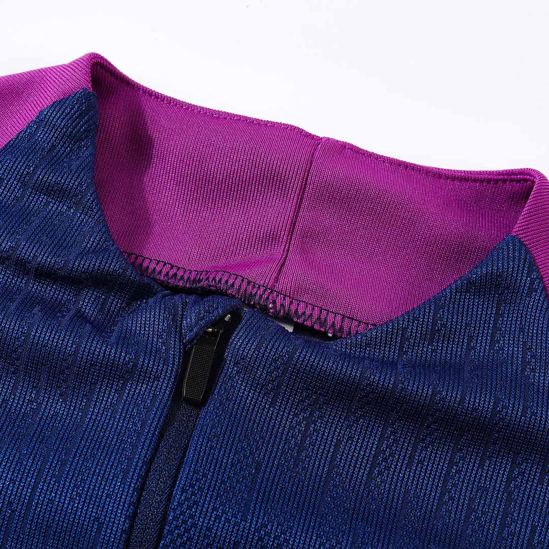 Barcelona Zipper Sweatshirt Kit(Top+Pants) 25/26 Navy